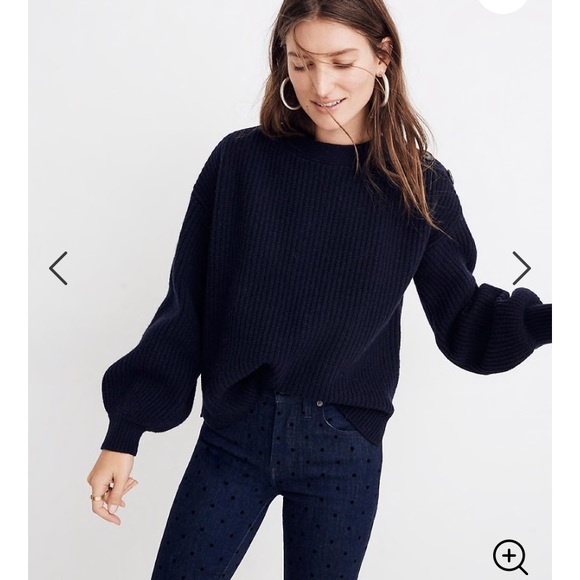 Madewell Sweaters - Madewell Boatneck Button Shoulder Sweater